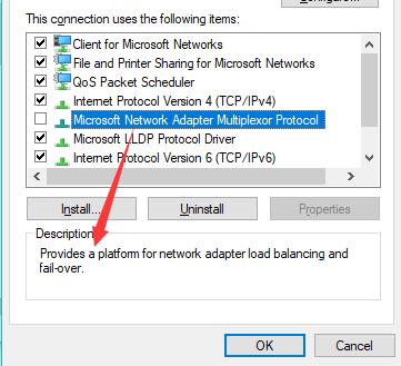 windows 10 multiplexor network driver